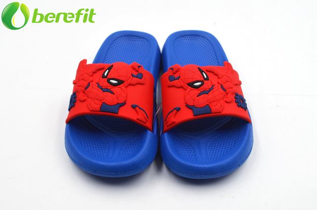 New Marvel Spider-man Pool Slider Sandals for Toddler Boy 