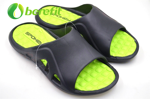 Slippers for Men of EVA Indoor Bathroom Style with Memory Foam Material with Arch Support