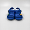 Bulk Kids Blue Open-Toe Sandals with Cartoon Charms & Ankle Strap