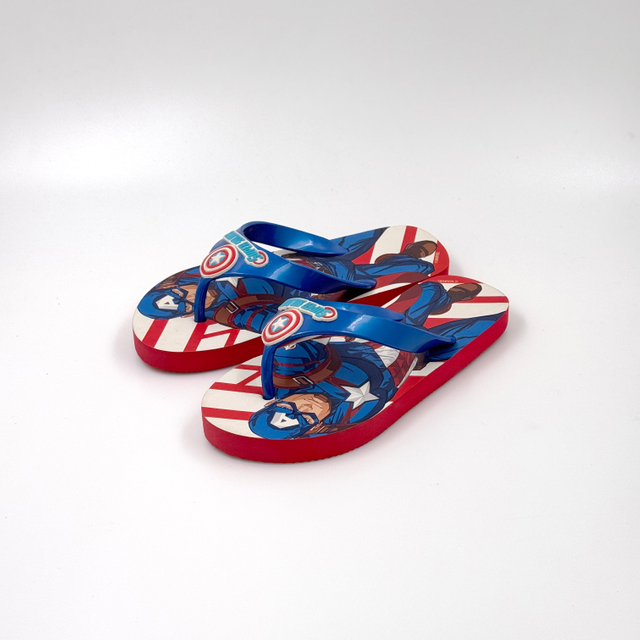 PE MARVEL SHOES MARVEL COMIC SHOES CUSTOM FLIP FLOPS