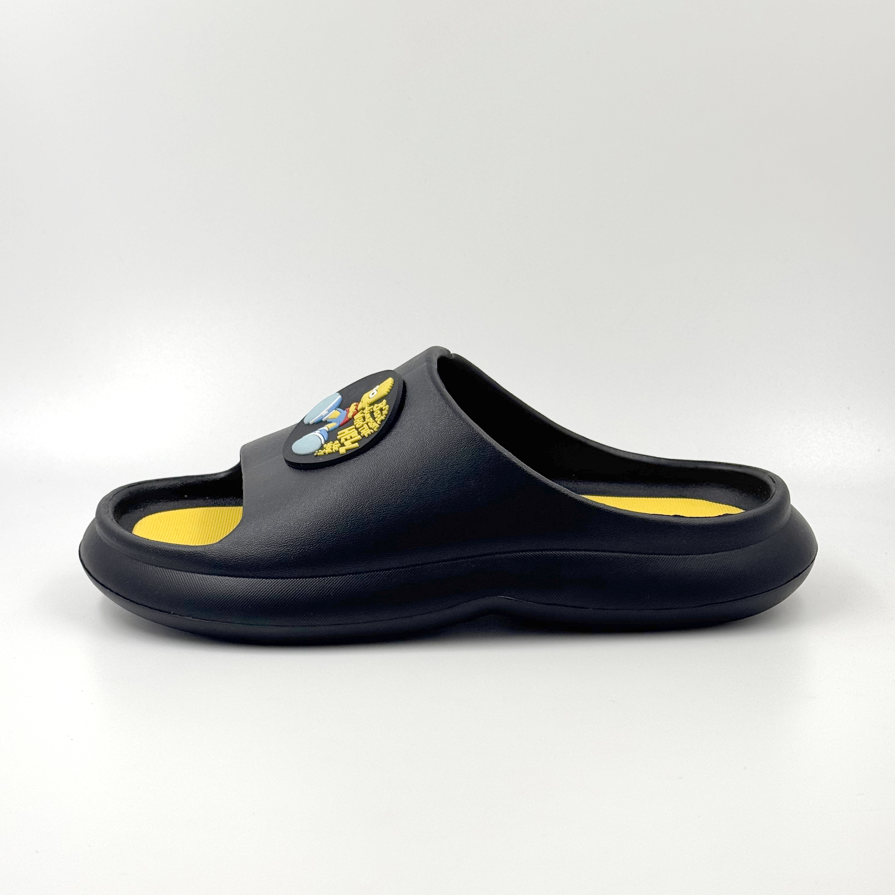 slippers in black best men's house slippers Cartoon slippers