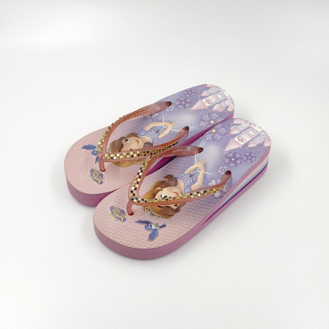 EVA HIGH HEELED FLIP FLOPS CUSTOM FLIP FLOPS PINK 