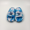 Bulk Kids Blue Tie-Dye Stitch Slides EVA Summer Sandals Supplier