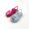 Wholesale Kids Glitter Jelly Sandals Fruit Applique PVC Supplier