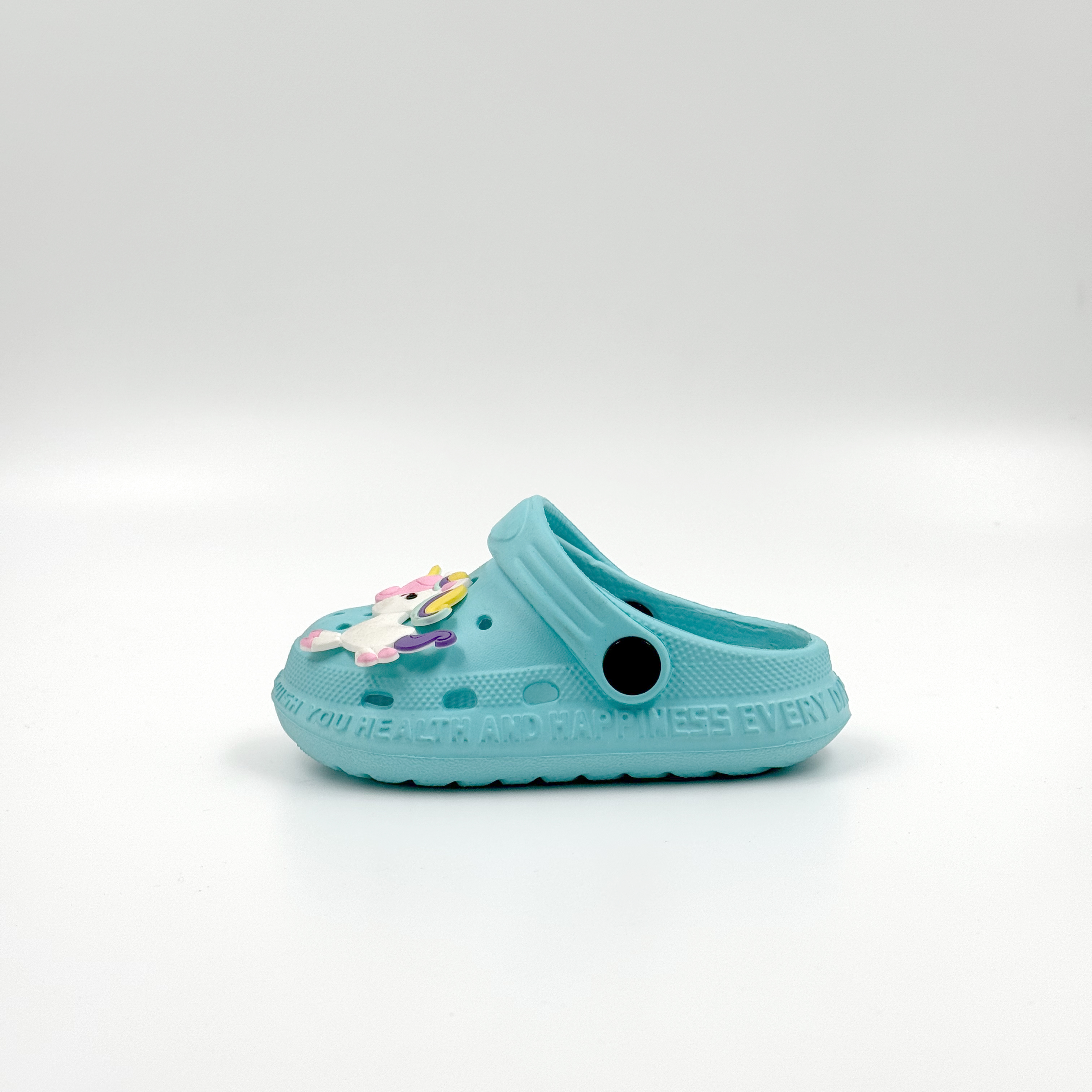 TODDLER KIDS SIZE UNICORN EVA CLOGS FOR SUMMER 