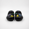 Wholesale Kids Black Clogs with Construction Vehicle Charms