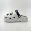 WOMEN BLACK AND WHITE SHOES COMFORTABLE CLOGS KAWS SHOES