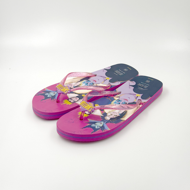 DISNEY SHOES COMFIEST FLIP FLOPS WOMEN'S CARTOON FLIP FLOPS 