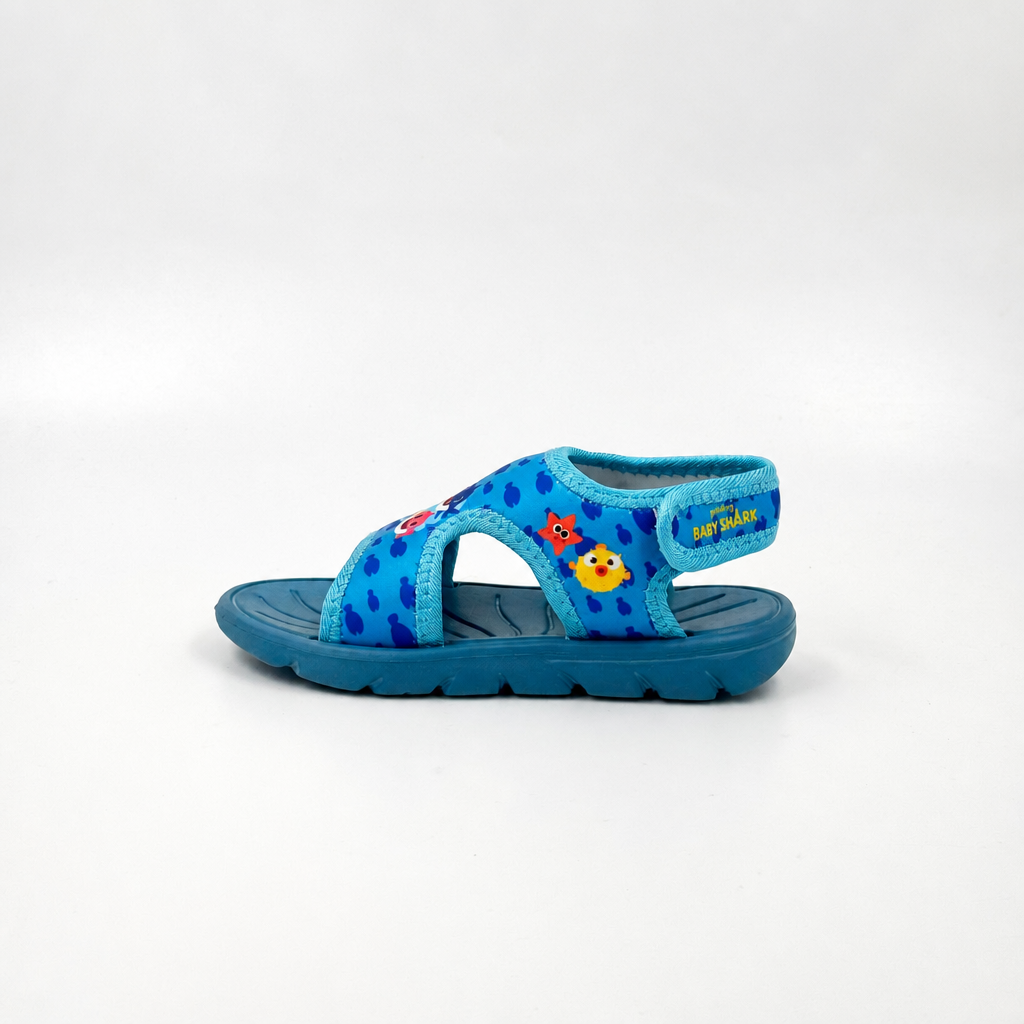 Wholesale Baby Shark Ocean Theme Kids Beach Sandals Supplier
