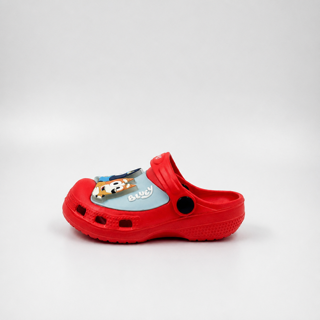 Bulk Red Bluey Cartoon Kids Clogs Manufacturer