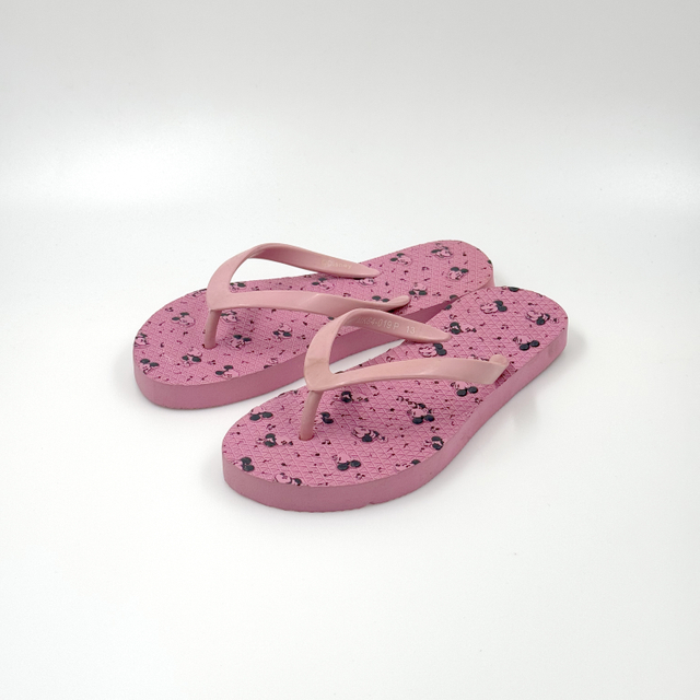 PE PINK MINNIE MOUSE 'S SHOES DISNEY SHOES PINK FLIP FLOPS 