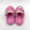 Girls fashion fushia clogs with stylish back strap