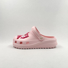 LADY SUMMER CLOGS WITH CARTOON PATCH