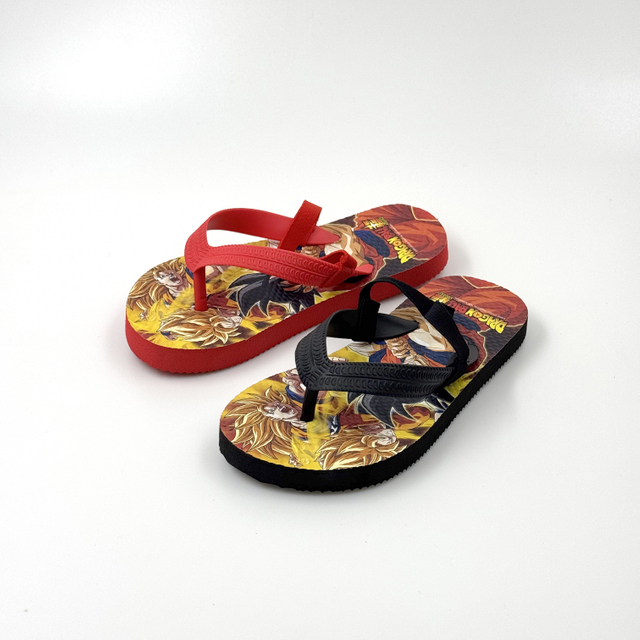 BEACH FLIP FLOPS CUSTOM FLIP FLOPS CARTOON FLIP FLOPS DRAGON BALL 