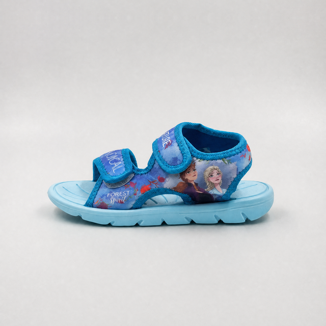 Wholesale Blue Kids Sport Sandals with Adjustable Straps
