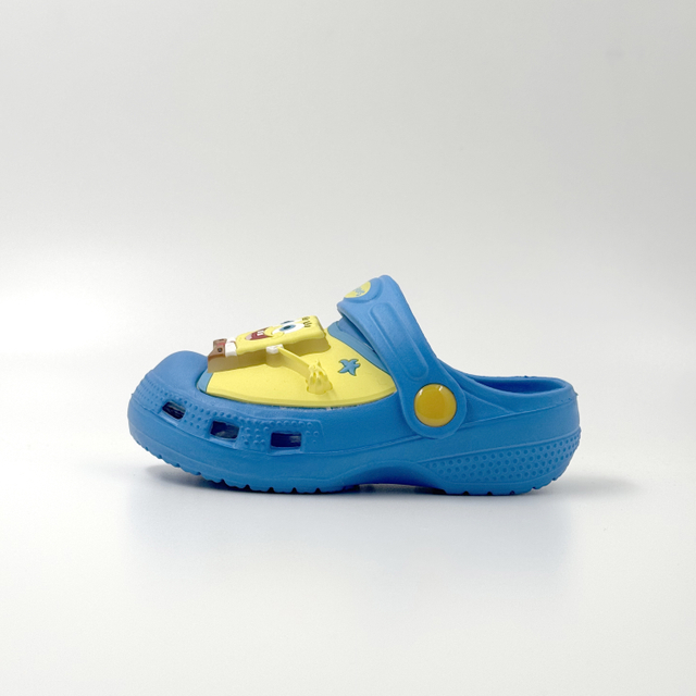 KIDS BLUE CLOGS EVA CLOGS FASHION CLOGS SPONGEBOB