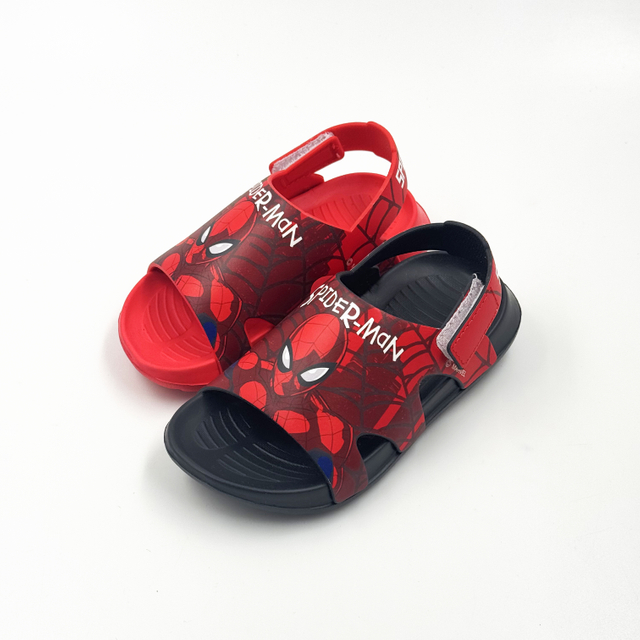 Marvel Spider-Man Kids' Sandals with Adjustable Back Straps Wholesale