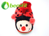 Girl Cute Toy Snow Indoor Boots with Beautiful Ladybird Design