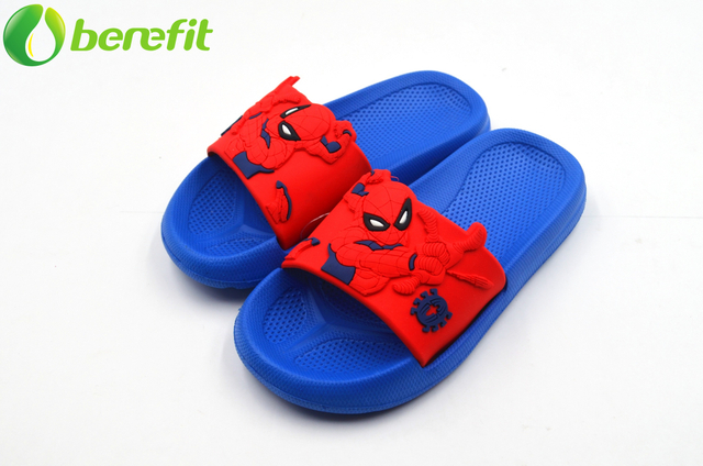 New Marvel Spider-man Pool Slider Sandals for Toddler Boy 