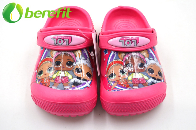 Chirdren LOL Pink Garden Shoes Popular 