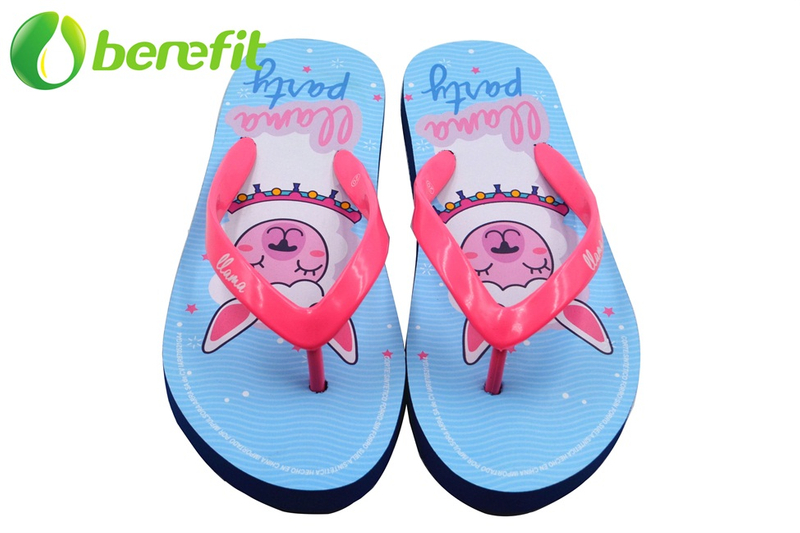  Pink Children PE Flip Flop Slipper 