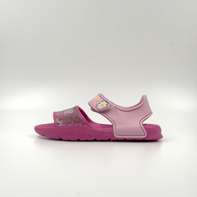 PINK COLOUR SANDALS CARTOON BESET SANDALS 