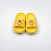 Wholesale Kids Yellow Beach Slides Lightweight EVA Summer Sandals