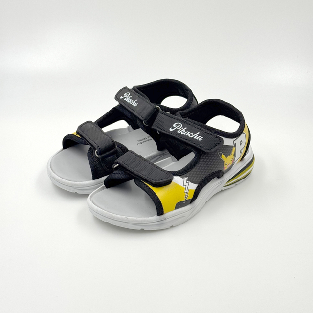 KIDS OPEN-TOE SANDALS CUTE BLACK SANDALS BEST KIDS SANDALS 