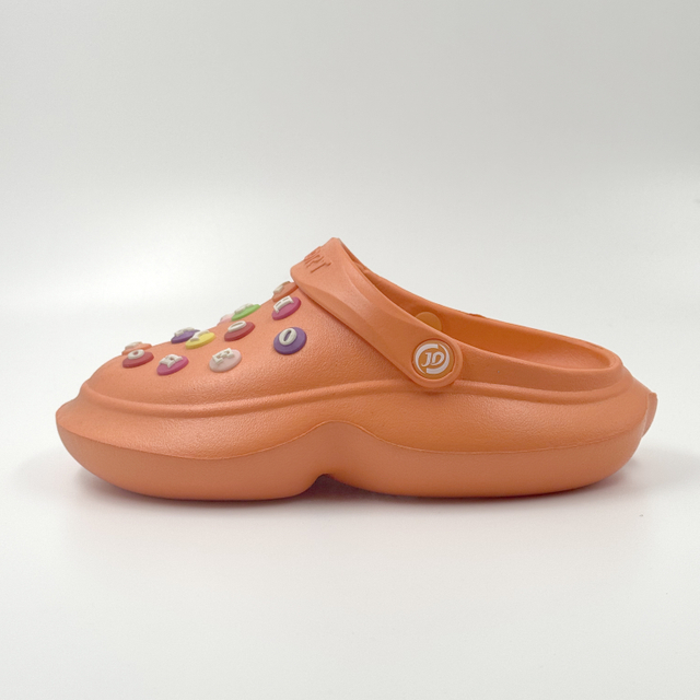 ORANGE EVA CLOGS M&M SHOES COLORFUL CLOGS