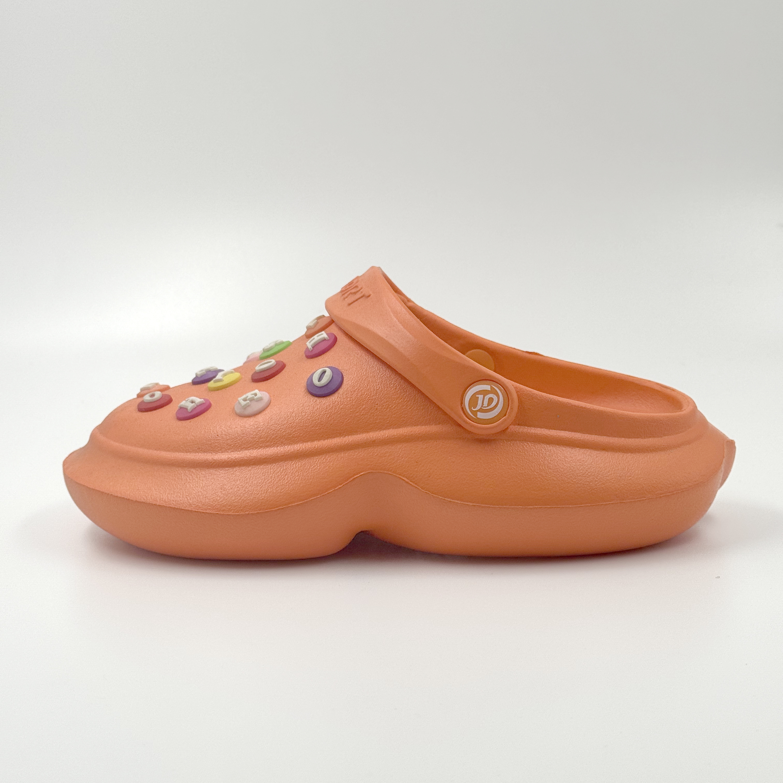 ORANGE EVA CLOGS M&M SHOES COLORFUL CLOGS