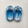 Bulk Kids Blue Tie-Dye Stitch Slides EVA Summer Sandals Supplier