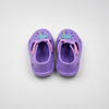 Wholesale Kids Purple Palm Tree Clogs Pink Strap EVA Sandals