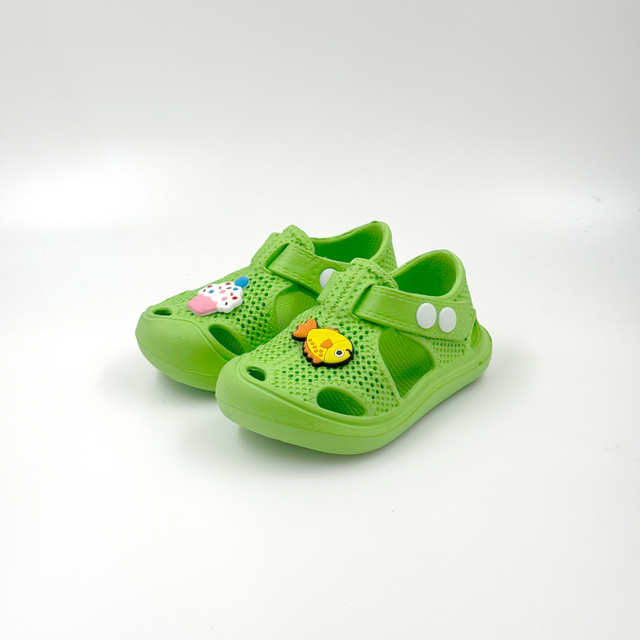 GREEN TODDLER KIDS HIKING SANDALS BABY NON SLIP SANDALS