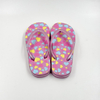 Kids Light Up Flip Flops with Colorful Heart Print Wholesale