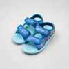 Wholesale Blue Kids Sport Sandals with Adjustable Straps