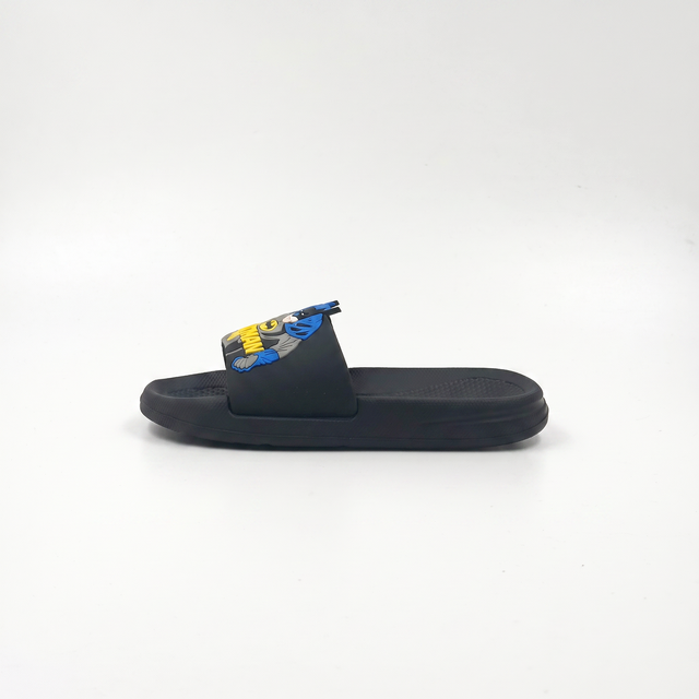 Bulk Batman Boys Slide Sandals | Wholesale Kids Character Beach Slippers