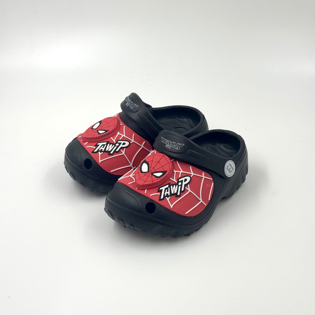 KIDS SPIDER MAN CLOGS DISNEY SHOES SUMMER CLOGS 