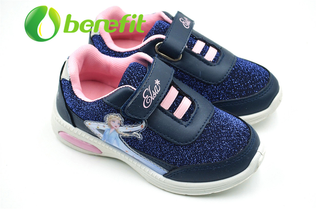 Frozen Kids Lighting Tennis Shoes 