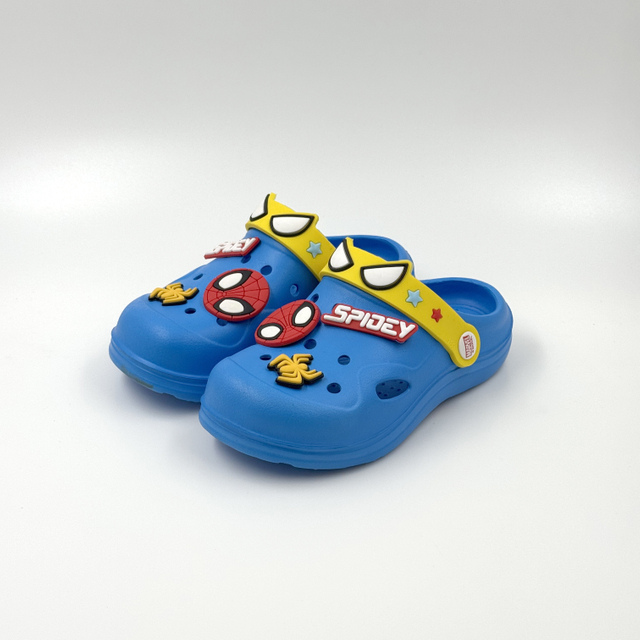 DISNEY SHOES SPIDER-MAN EVA BLUE CLOGS 