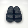 Black Slippers Cozy Slippers Designer Slippers for Women