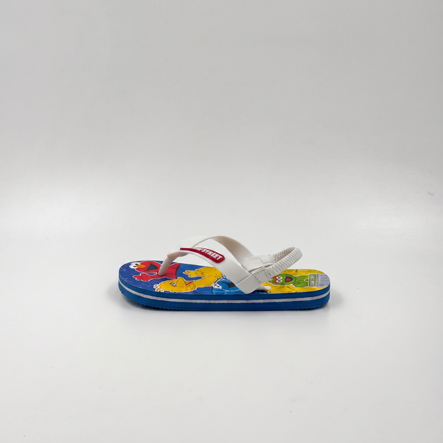 Wholesale Sesame Street Toddler Flip Flops with Elastic Backstrap