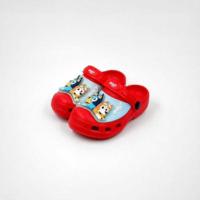 Bulk Red Bluey Cartoon Kids Clogs Manufacturer