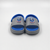 Wholesale Kids Grey & Blue Slides Robot Bear Heel Strap Supplier