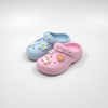 Bulk Kids Pink Unicorn Clogs Rainbow & Heart Theme Garden Shoes