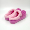 WOMEN WINTER CLOGS PINK COLOGS WITH FUR LINING 