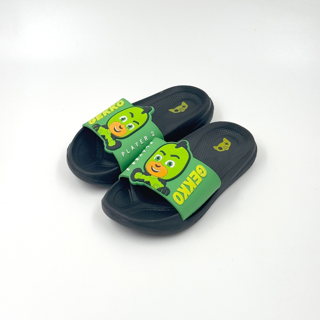 Wholesale Kids PJ Masks Gekko Slides | Bulk Cartoon Children Sandals Factory Direct