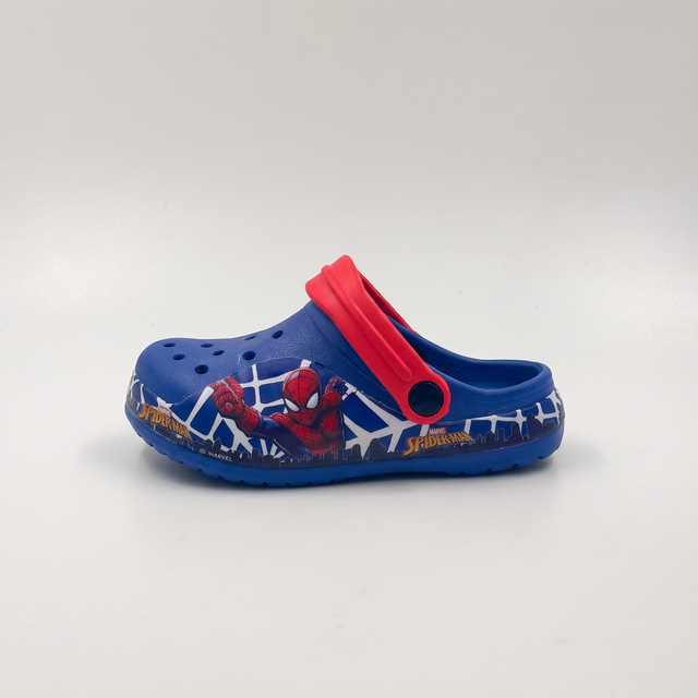 Wholesale Kids Spider-Man EVA Clogs Marvel Character Garden Shoes