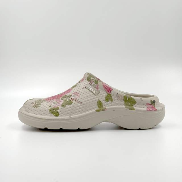 WOMEN FLOWER TRENDY HOUSE SLIPPERS SHOES 