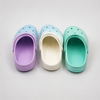 Wholesale Pastel Flower Kids Clogs with Adjustable Heel Strap