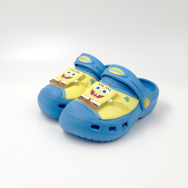 KIDS BLUE CLOGS EVA CLOGS FASHION CLOGS SPONGEBOB